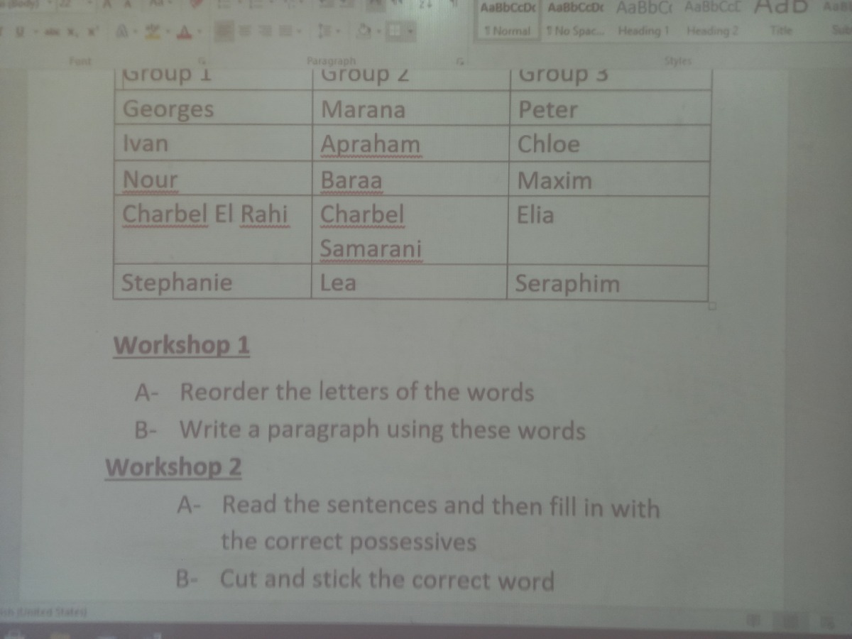 With workshops learning is fun 